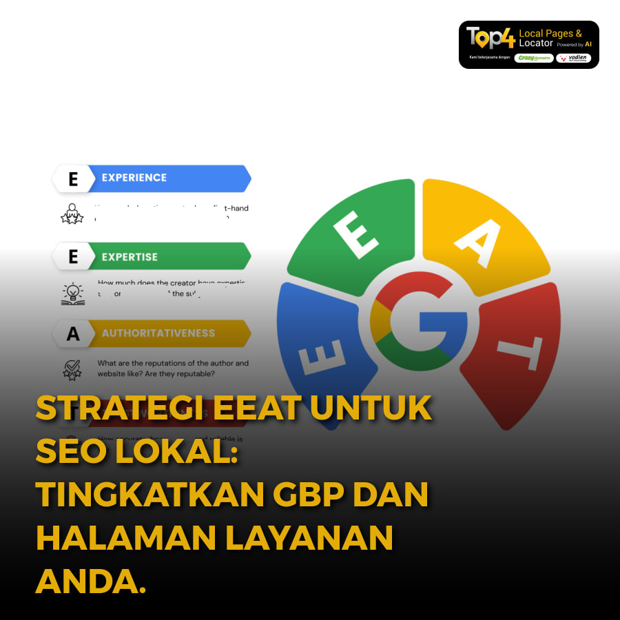 Strategi EEAT untuk SEO Lokal: Tingkatkan GBP dan Halaman Layanan Anda