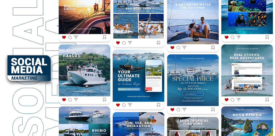 SEO Services & Social Media Management - Pulau Private Charters