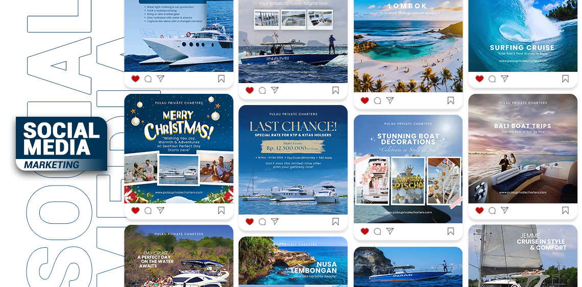 SEO Services & Social Media Management - Pulau Private Charters