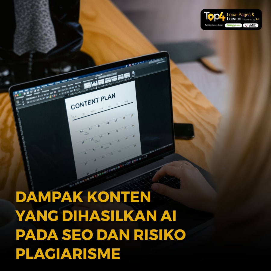 Dampak Konten yang Dihasilkan AI pada SEO dan Risiko Plagiarisme