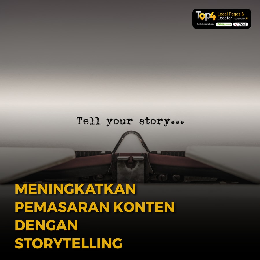 Meningkatkan Pemasaran Konten dengan Storytelling