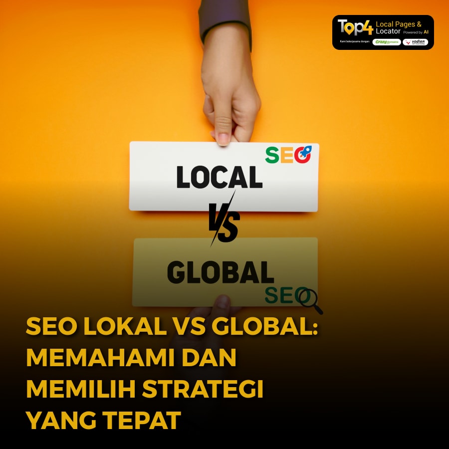 SEO Lokal vs Global: Memahami dan Memilih Strategi yang Tepat