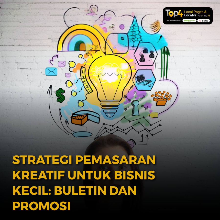 Strategi Pemasaran Kreatif untuk Bisnis Kecil: Buletin dan Promosi