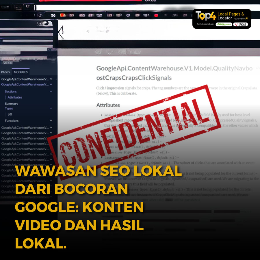 Wawasan SEO Lokal dari Bocoran Google: Konten Video dan Hasil Lokal