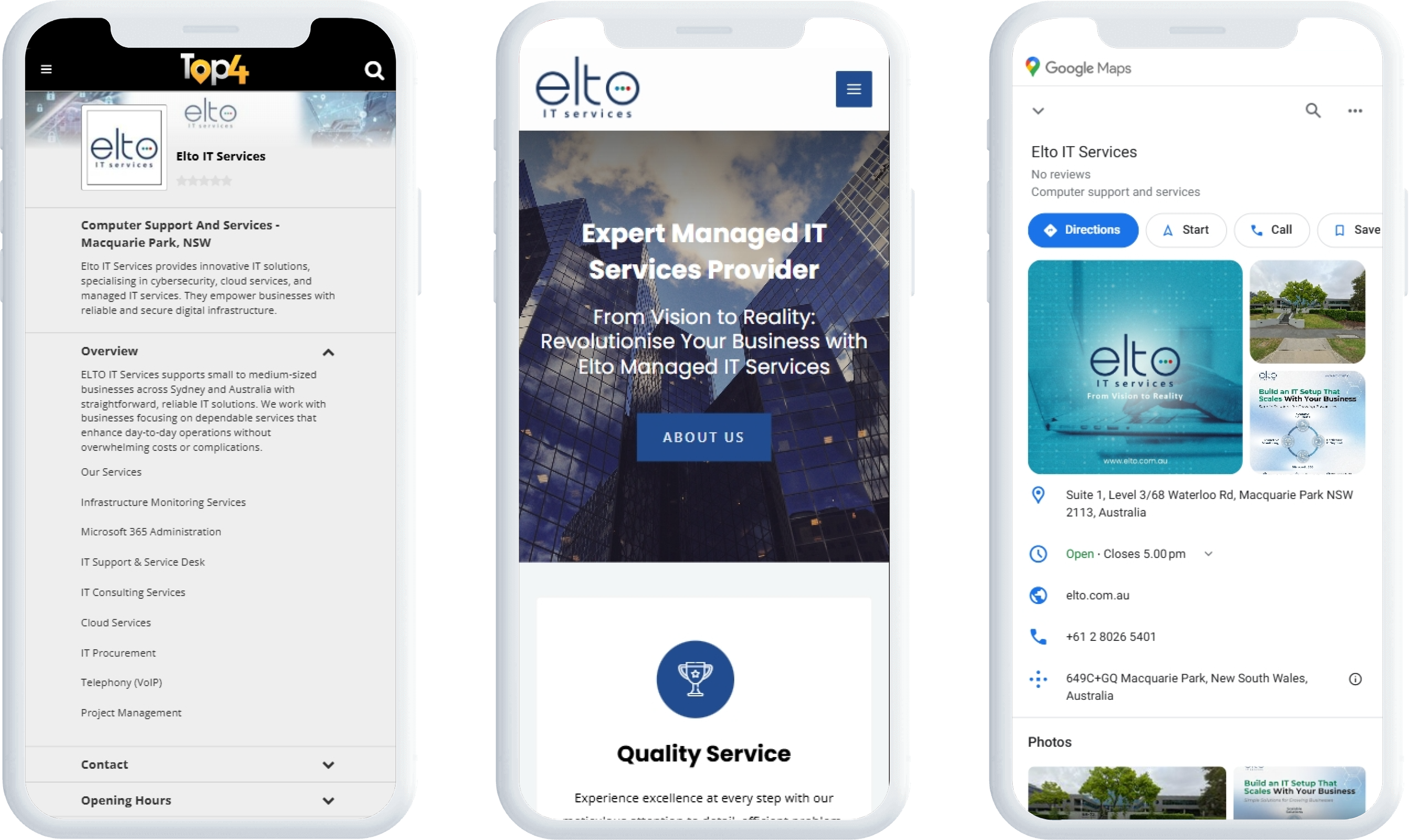 SEO Service for Elto IT