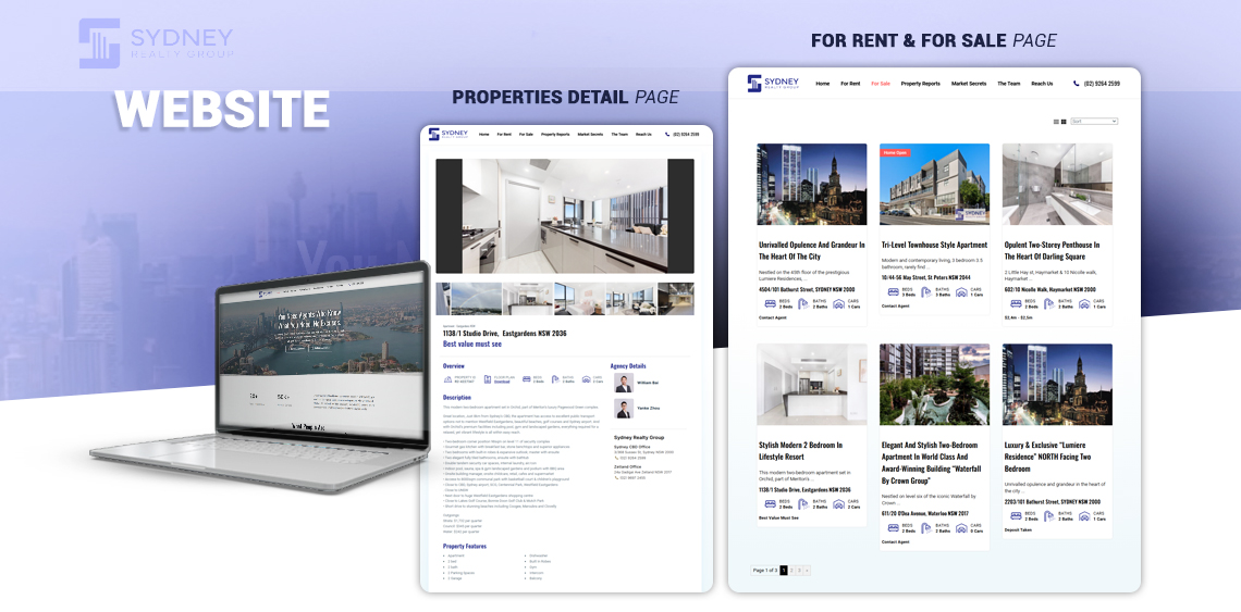 Website Development - Sydney Realty Group